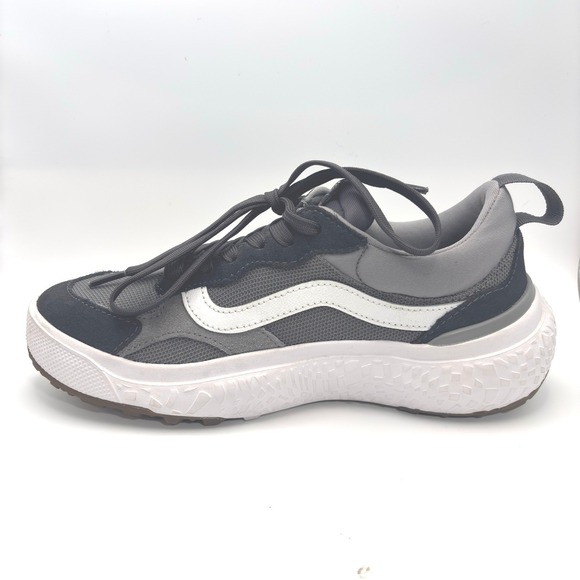Vans UltraRange VR3 Gray Black White Sneakers Athletic Comfort Women's Size 8 - Picture 2 of 9